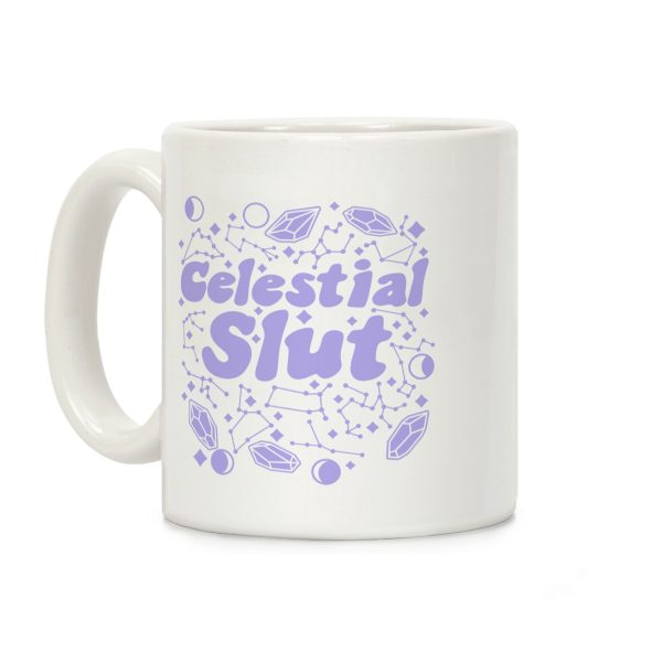 Celestial Slut Purple Coffee Mug Celestial Slut Purple Coffee Mug