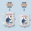 Ceramic Mug for Son from Dad, Warm Family Artwork, Keeps Hot Drinks, Creative Gift for New Dads, Birthdays or Father's Day Ceramic Mug for Son from Dad, Warm Family Artwork, Keeps Hot Drinks, Creative Gift for New Dads, Birthdays or Father's Day