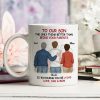 Ceramic Mug for Son from Dad, Warm Family Artwork, Keeps Hot Drinks, Creative Gift for New Dads, Birthdays or Father's Day Ceramic Mug for Son from Dad, Warm Family Artwork, Keeps Hot Drinks, Creative Gift for New Dads, Birthdays or Father's Day