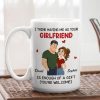 Ceramic Mug Personalized With Playful Girlfriend Quote Cute Couple Design A Unique Romantic Gift For Him Ceramic Mug Personalized With Playful Girlfriend Quote Cute Couple Design A Unique Romantic Gift For Him