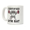 Certified Gym Rat Coffee Mug Certified Gym Rat Coffee Mug