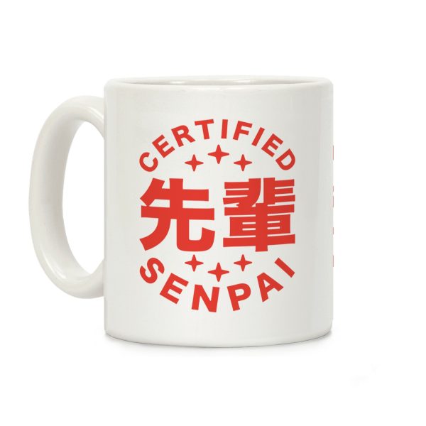 Certified Senpai Coffee Mug Certified Senpai Coffee Mug