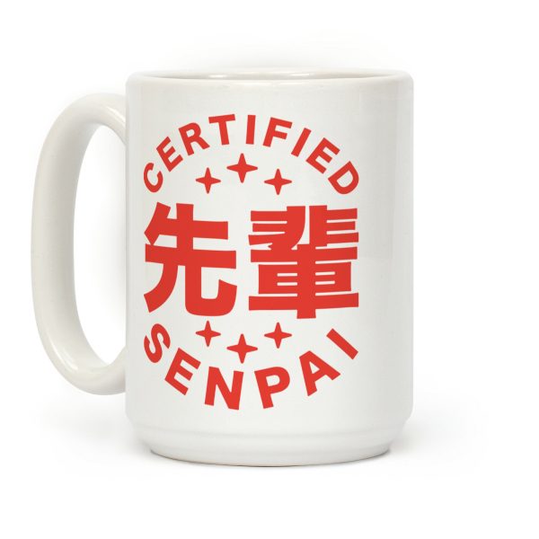 Certified Senpai Coffee Mug Certified Senpai Coffee Mug