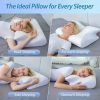 Cervical Orthopedic Memory Foam Neck Pillow Cervical Orthopedic Memory Foam Neck Pillow