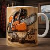 Chainsaw Coffee Mug Personalized Gifts For Lumberjack 05TGDT271125