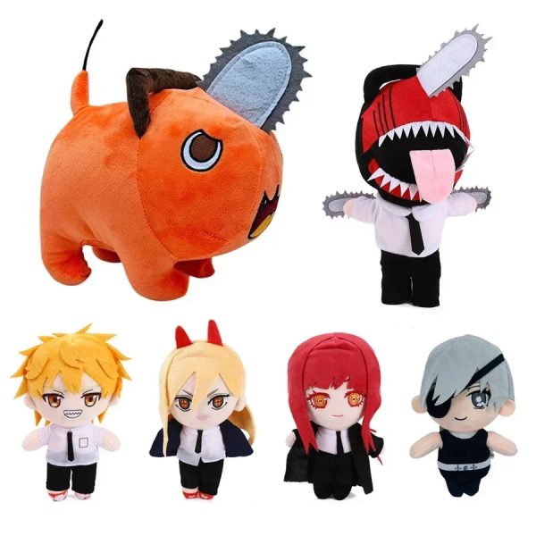 Chainsaw Man Plush Dolls: Makima, Denji, Power & Friends Chainsaw Man Plush Dolls: Makima, Denji, Power & Friends