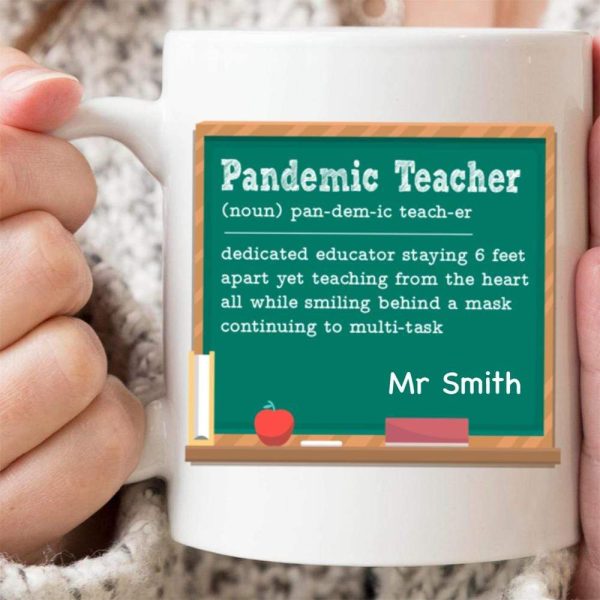 Chalkboard Teacher Back To School Coffee Mug Chalkboard Teacher Back To School Coffee Mug