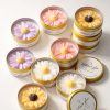 Chamomile Scented Soy Wax Candle in Flower Tin Chamomile Scented Soy Wax Candle in Flower Tin