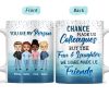 Chance Made Us Colleagues Office Worker - Personalized Custom White Edge-to-Edge Mug Chance Made Us Colleagues Office Worker - Personalized Custom White Edge-to-Edge Mug