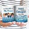 Chance Made Us Colleagues Office Worker - Personalized Custom White Edge-to-Edge Mug Chance Made Us Colleagues Office Worker - Personalized Custom White Edge-to-Edge Mug