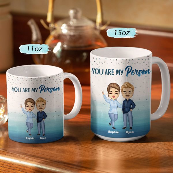 Chance Made Us Colleagues Office Worker - Personalized Custom White Edge-to-Edge Mug Chance Made Us Colleagues Office Worker - Personalized Custom White Edge-to-Edge Mug