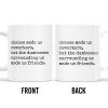 Chance Made Us Coworkers Friendship Quote - Personalized Custom Coffee Mug - COL065_MG