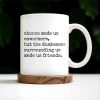 Chance Made Us Coworkers Friendship Quote - Personalized Custom Coffee Mug - COL065_MG