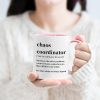 Chaos Coordinator Coffee Mug Funny Gift for Boss Teacher Coworker
