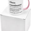 Chaos Coordinator Coffee Mug Funny Gift for Boss Teacher Coworker