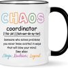 Chaos Coordinator Coffee Mug, Funny Office Gift for Boss Coworker Manager, Birthday Christmas Appreciation Gift Chaos Coordinator Coffee Mug, Funny Office Gift for Boss Coworker Manager, Birthday Christmas Appreciation Gift