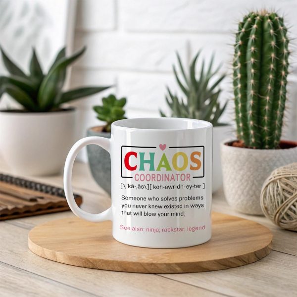 Chaos Coordinator Definition Coffee Mug, Funny Office Gift for Boss Manager Teacher Mom, Birthday Christmas Appreciation Gift Chaos Coordinator Definition Coffee Mug, Funny Office Gift for Boss Manager Teacher Mom, Birthday Christmas Appreciation Gift