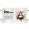 Chaos Coordinator Definition Office Humor - Personalized Mug - Christmas Gift for Coworkers, Husband, Wife, Daughter, Son, Friends Chaos Coordinator Definition Office Humor - Personalized Mug - Christmas Gift for Coworkers, Husband, Wife, Daughter, Son, Friends