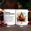 Chaos Coordinator Definition Office Humor - Personalized Mug - Christmas Gift for Coworkers, Husband, Wife, Daughter, Son, Friends Chaos Coordinator Definition Office Humor - Personalized Mug - Christmas Gift for Coworkers, Husband, Wife, Daughter, Son, Friends