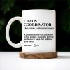 Chaos Coordinator Magical Problem Solver Mug - Personalized Custom Coffee Mug - COL051_MG