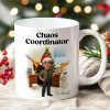 Chaos Coordinator Office Humor - Personalized Mug - Christmas Gift for Coworkers, Husband, Wife, Daughter, Son, Friends