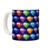 Chaos Emeralds Pattern Coffee Mug Chaos Emeralds Pattern Coffee Mug