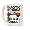 Chaotic Crushing This Critical Workout Coffee Mug Chaotic Crushing This Critical Workout Coffee Mug