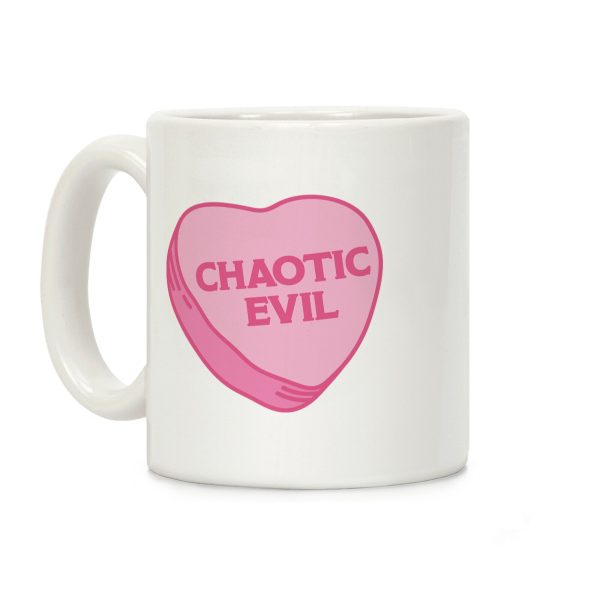 Chaotic Evil Candy Heart Coffee Mug Chaotic Evil Candy Heart Coffee Mug