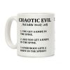Chaotic evil Definition Coffee Mug Chaotic evil Definition Coffee Mug