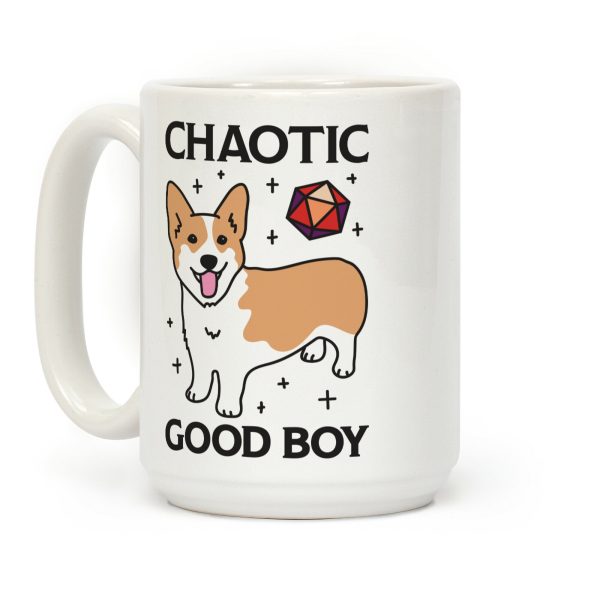 Chaotic Good Boy Corgi Coffee Mug Chaotic Good Boy Corgi Coffee Mug
