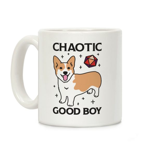 Chaotic Good Boy Corgi Coffee Mug Chaotic Good Boy Corgi Coffee Mug