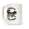 Chaotic Mewtral (Chaotic Neutral Cat) Coffee Mug Chaotic Mewtral (Chaotic Neutral Cat) Coffee Mug