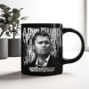 Charlie Kirk Memorial A True Patriot Tribute Remembrance Black Mug LM32 65541