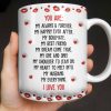 Charming Character Illustrations With Hearts - Personalized Custom Coffee Mug - HSB083_MG Charming Character Illustrations With Hearts - Personalized Custom Coffee Mug - HSB083_MG