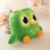 Charming Green Owl Plush Toy