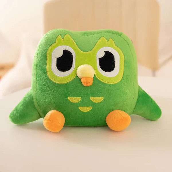 Charming Green Owl Plush Toy
