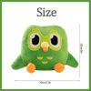 Charming Green Owl Plush Toy