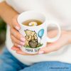 Charming Mama Bear Personalized Mug, Cute Mother's Days Gift with Custom Name