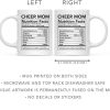 Cheer Mom Nutritional Facts Coffee Mug Funny Gift for Mom Birthday Mother's Day Christmas Gift Cheer Mom Nutritional Facts Coffee Mug Funny Gift for Mom Birthday Mother's Day Christmas Gift