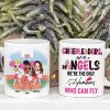 Cheerleaders Are Angels - The Only Humans Who Can Fly, Personalized Coffee Mug, Cheerleaders Friend Gift Cheerleaders Are Angels - The Only Humans Who Can Fly, Personalized Coffee Mug, Cheerleaders Friend Gift