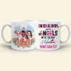 Cheerleaders Are Angels - The Only Humans Who Can Fly, Personalized Coffee Mug, Cheerleaders Friend Gift Cheerleaders Are Angels - The Only Humans Who Can Fly, Personalized Coffee Mug, Cheerleaders Friend Gift