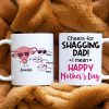 Cheers For Shagging Dad, Gift For Mom, Personalized Mug, Sperm Mug, Mother's Day Gift Cheers For Shagging Dad, Gift For Mom, Personalized Mug, Sperm Mug, Mother's Day Gift