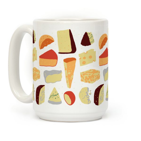 Cheese Pattern Coffee Mug Cheese Pattern Coffee Mug