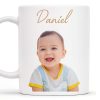 Cherish Every Smile, Capture Every Moment Baby Photo Mug - Personalized Custom Coffee Mug - FAM215_MG