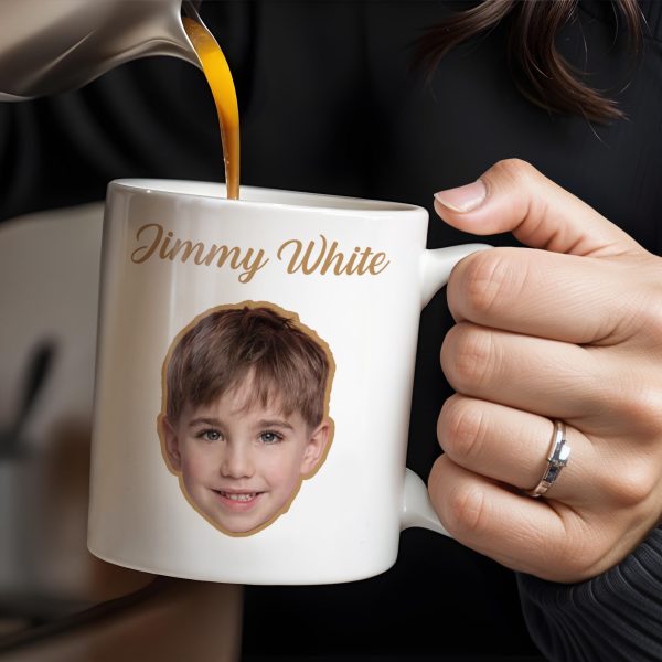 Cherished Moments Custom Mug Featuring Child's Face - Personalized Custom Coffee Mug - FAM259_MG Cherished Moments Custom Mug Featuring Child's Face - Personalized Custom Coffee Mug - FAM259_MG
