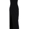 Chic Square Neck High Slit Bodycon Sleeveless Formal Maxi Dress - Black Chic Square Neck High Slit Bodycon Sleeveless Formal Maxi Dress - Black