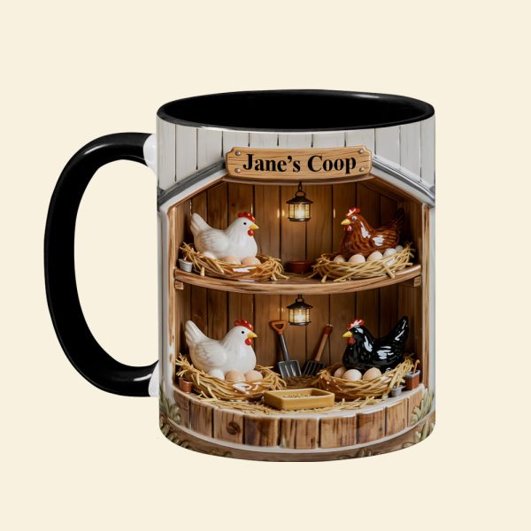 Chicken Farm Coffee Mug - Personalized Gifts For Farmer 02ohta311225 Chicken Farm Coffee Mug - Personalized Gifts For Farmer 02ohta311225