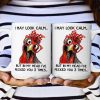 Chicken I May Look Calm Pecked You 3 Times Funny Gift - Funny Mug Chicken I May Look Calm Pecked You 3 Times Funny Gift - Funny Mug