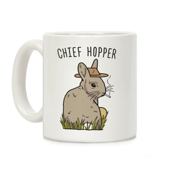 Chief Hopper Parody Coffee Mug Chief Hopper Parody Coffee Mug