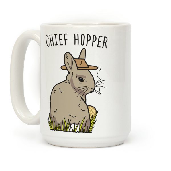 Chief Hopper Parody Coffee Mug Chief Hopper Parody Coffee Mug